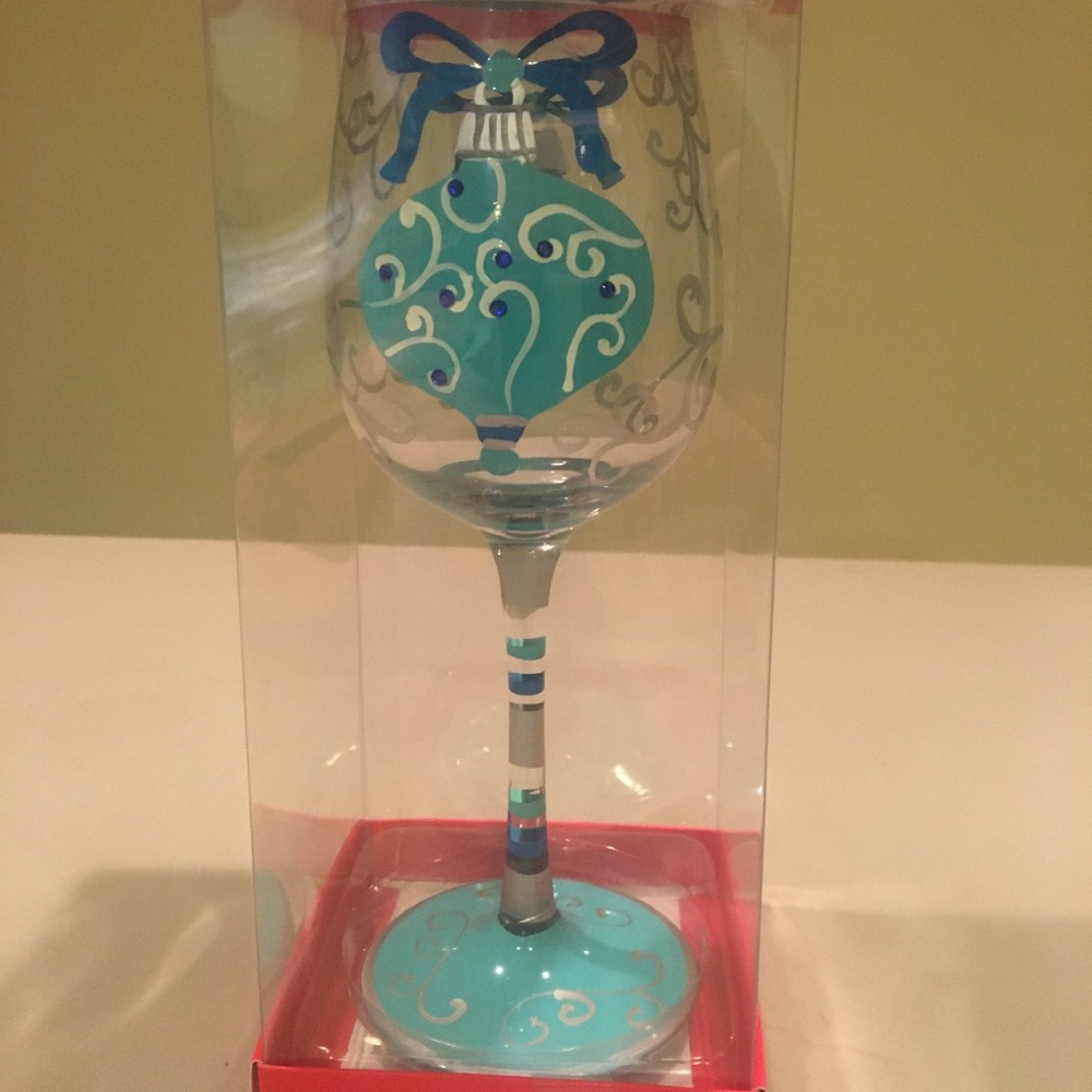 De Lite Goblet Blue Ornament style
